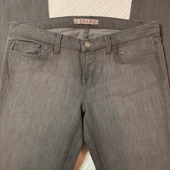 J Brand Pencil Leg Denim Jeans, Gray, Size 30 - Picture 4 of 16
